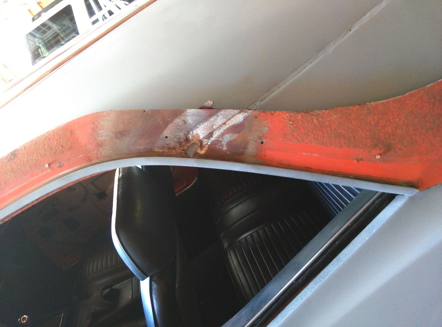 Vinyl Top Trim Rivet Studs & Factory Screws (maybe more to it?)